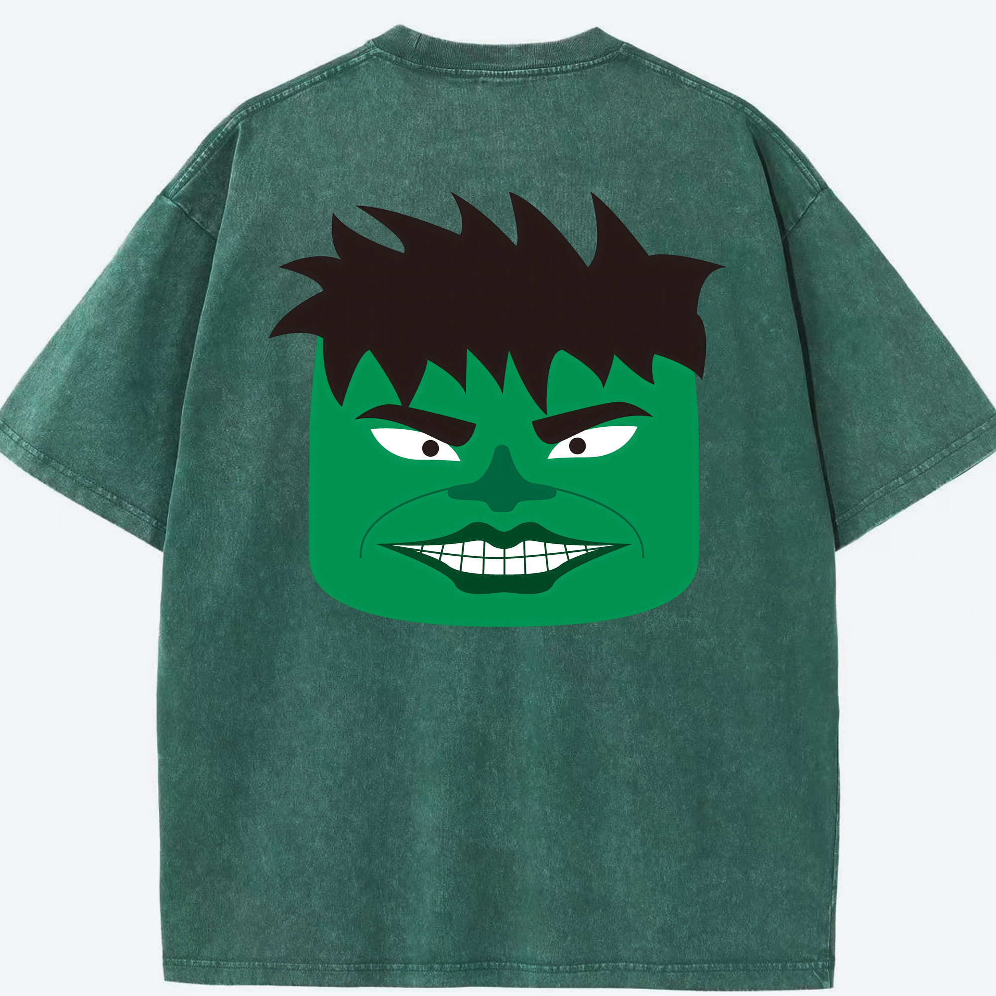 （画像用） アベンジャーズ The Avengers 綿100% ヴィンテージ風 半袖Tシャツ（背面プリント）